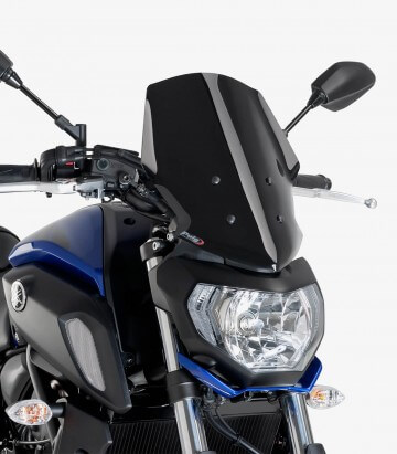 Cúpula Puig Naked New Generation Touring Yamaha MT-07 Negro 9667N
