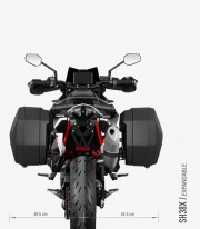 Soportes 3P maletas laterales SHAD K0SM84IF para Husqvarna Norden 901 (22-25), KTM 790/890 Adventure, 890 SMT (23-25)