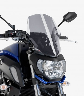 Cúpula Puig Naked New Generation Touring Yamaha MT-07 Ahumado 9667H