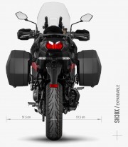 Soportes 3P maletas laterales SHAD K0VR14IF para Kawasaki Versys 1000 (19-24), Versys 1100 (25)