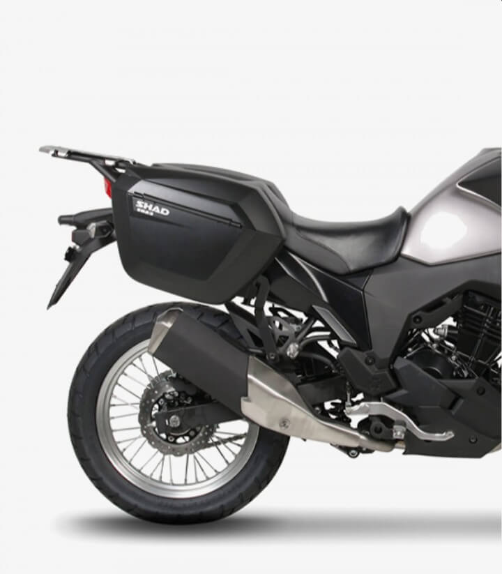 Soportes 3P maletas laterales SHAD K0VR37IF para Kawasaki Versys-X 300 (17-24)
