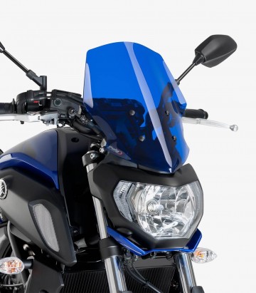 Cúpula Puig Naked New Generation Touring Yamaha MT-07 Azul 9667A