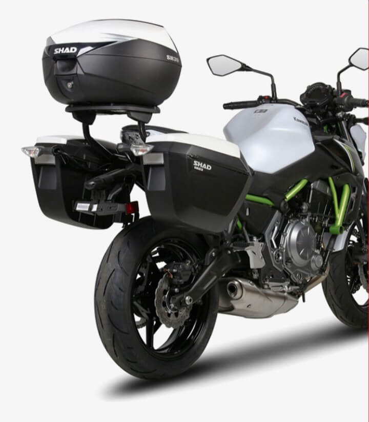 SHAD 3P Seitenkoffer-Träger K0Z667IF für Kawasaki Ninja 650 (17-26), Z650/S (16-26)