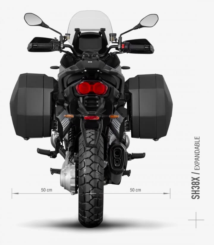 Soportes 3P maletas laterales SHAD M0ST14IF para Moto Guzzi STELVIO 1000 (24-25)
