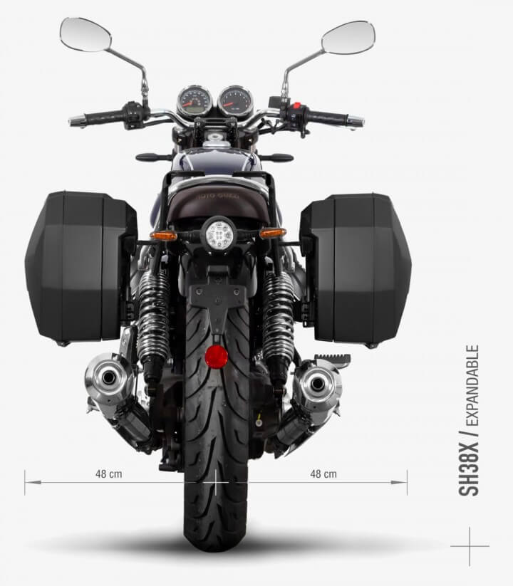 SHAD 3P Side Case Racks M0V783IF for Moto Guzzi V7 Stone/Stone Corsa (23-25)