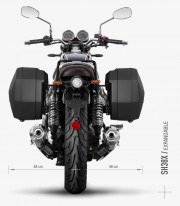 Soportes 3P maletas laterales SHAD M0V783IF para Moto Guzzi V7 Stone/Stone Corsa (23-25)
