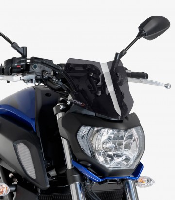 Cúpula Puig Naked New Generation Sport Yamaha MT-07 Ahumado oscuro 9666F