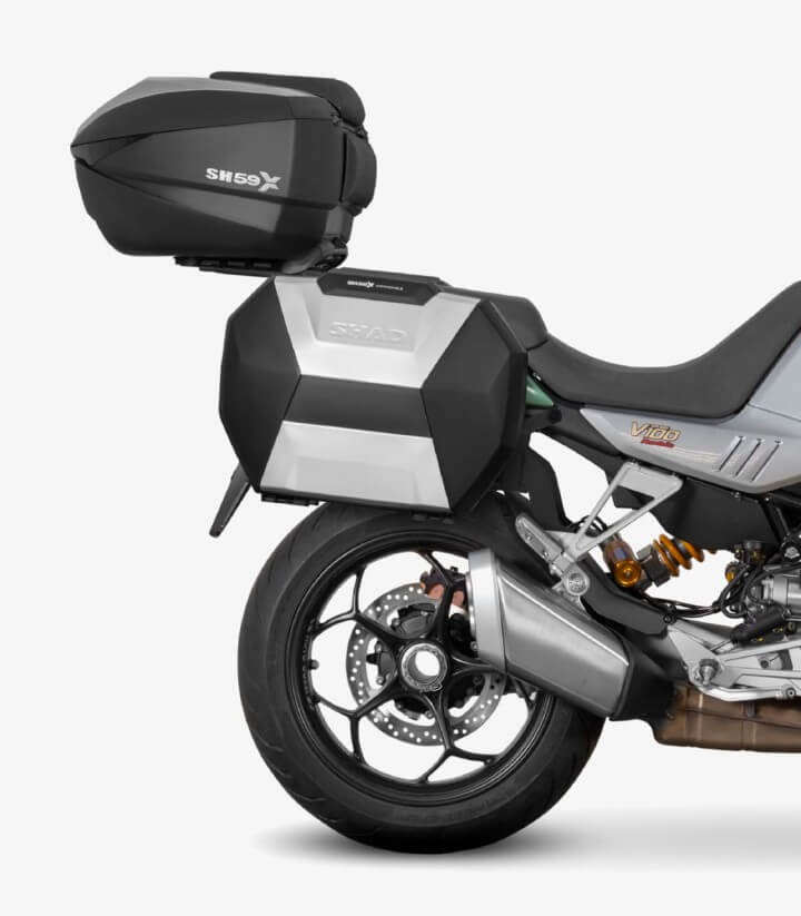 SHAD 3P Side Case Racks M0VM13IF for Moto Guzzi V100 Mandello (22-25)