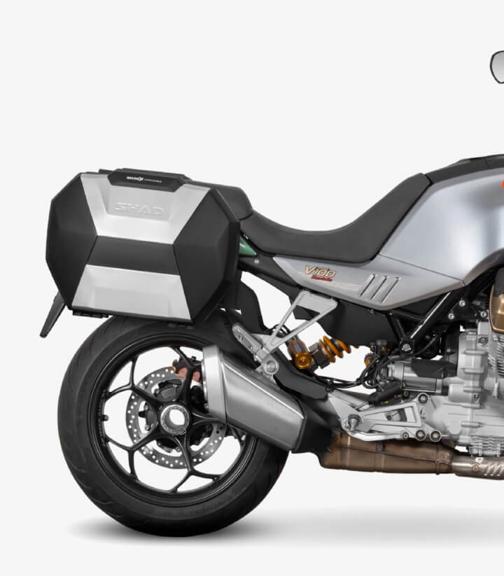 SHAD 3P Seitenkoffer-Träger M0VM13IF für Moto Guzzi V100 Mandello (22-26)