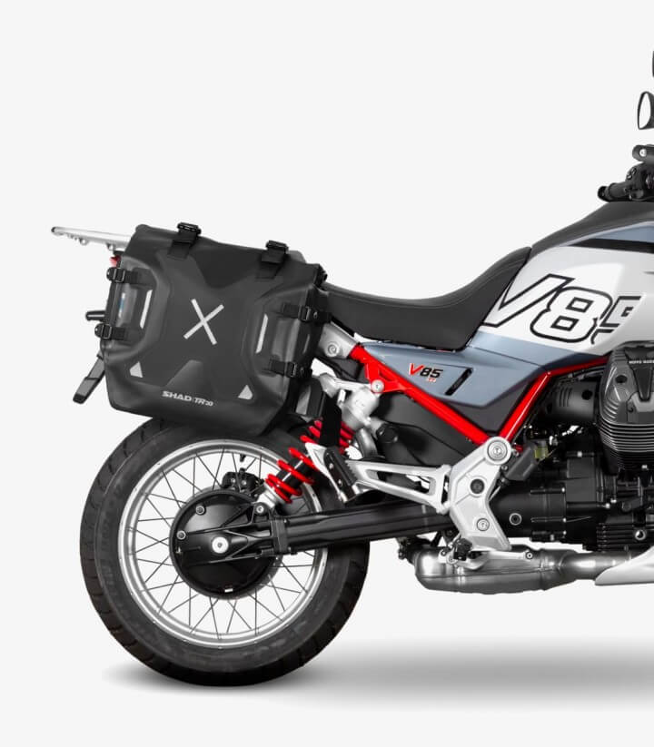 Soportes 3P maletas laterales SHAD M0VT84IF para Moto Guzzi V85 TT / V85 TT Travel (24-25)