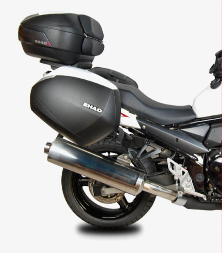 Soportes 3P maletas laterales SHAD S0BN61IF para Suzuki Bandit 650 N/S (05-17), Bandit GSF 1200/1250, Bandit GSX 1250 (11-17), G