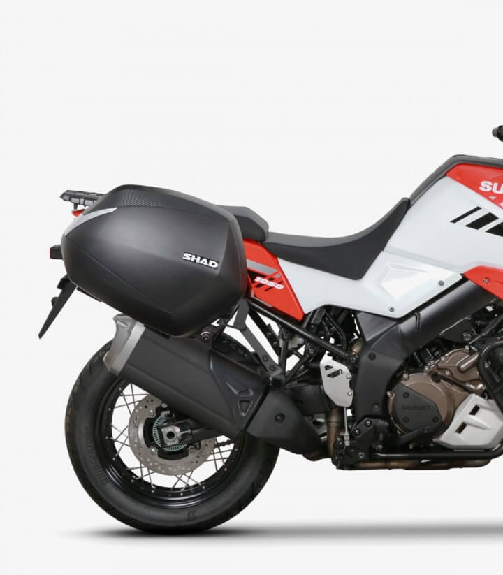 SHAD 3P Seitenkoffer-Träger S0VS10IF für Suzuki V-Strom 1000 (14-19), 1050/XT/Tech/DE/SE (20-26)