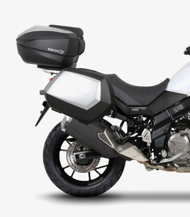 Soportes 3P maletas laterales SHAD S0VS61IF para Suzuki V-Strom 650/XT (17-25)