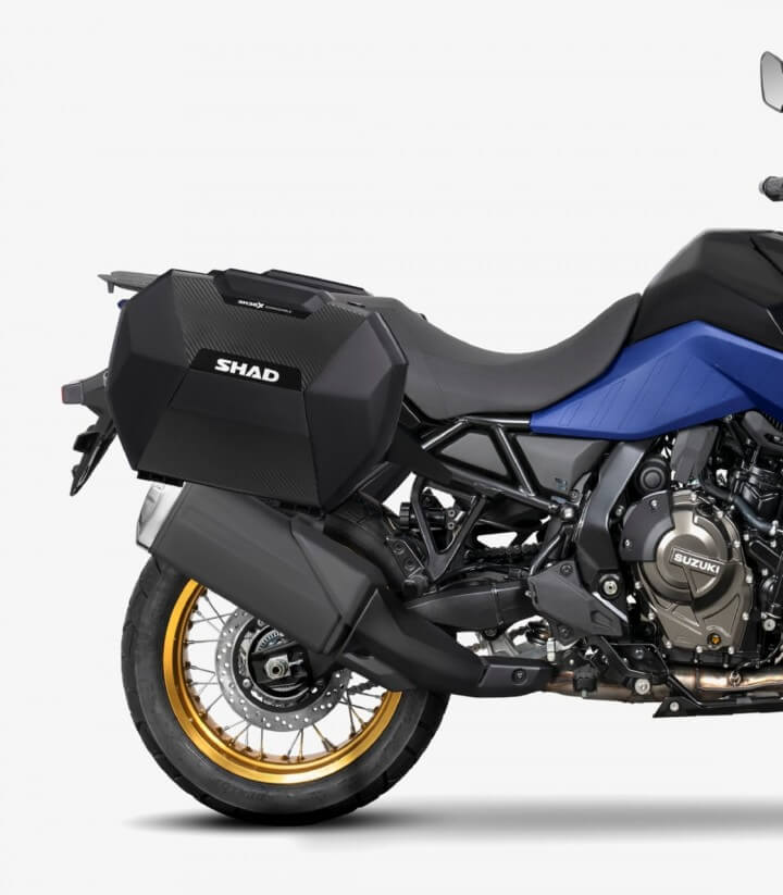 Soportes 3P maletas laterales SHAD S0VS83IF para Suzuki V-Strom 800 SE/DE/Tech (23-25)