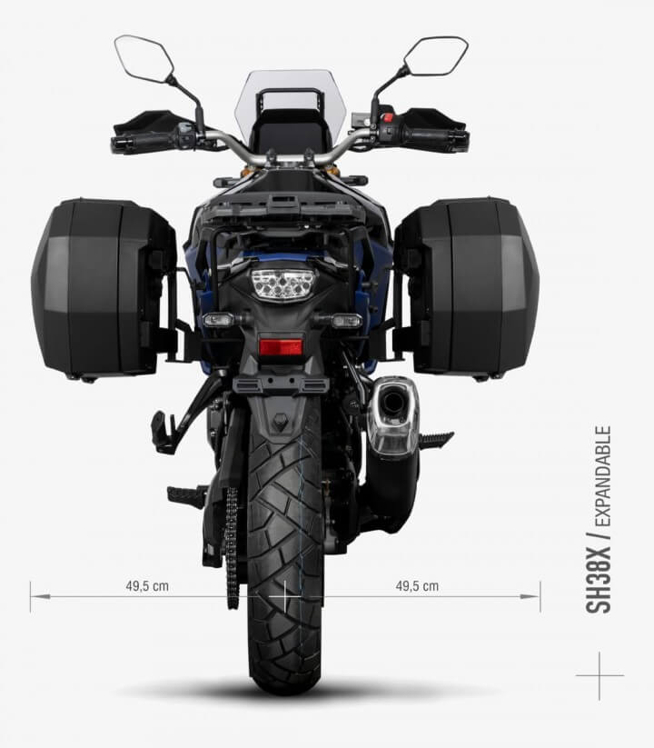 SHAD 3P Seitenkoffer-Träger S0VS83IF für Suzuki V-Strom 800 SE/DE/Tech (23-26)