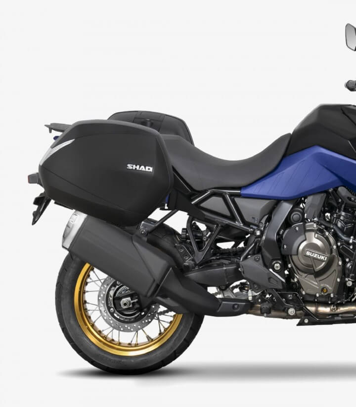 Soportes 3P maletas laterales SHAD S0VS83IF para Suzuki V-Strom 800 SE/DE/Tech (23-25)