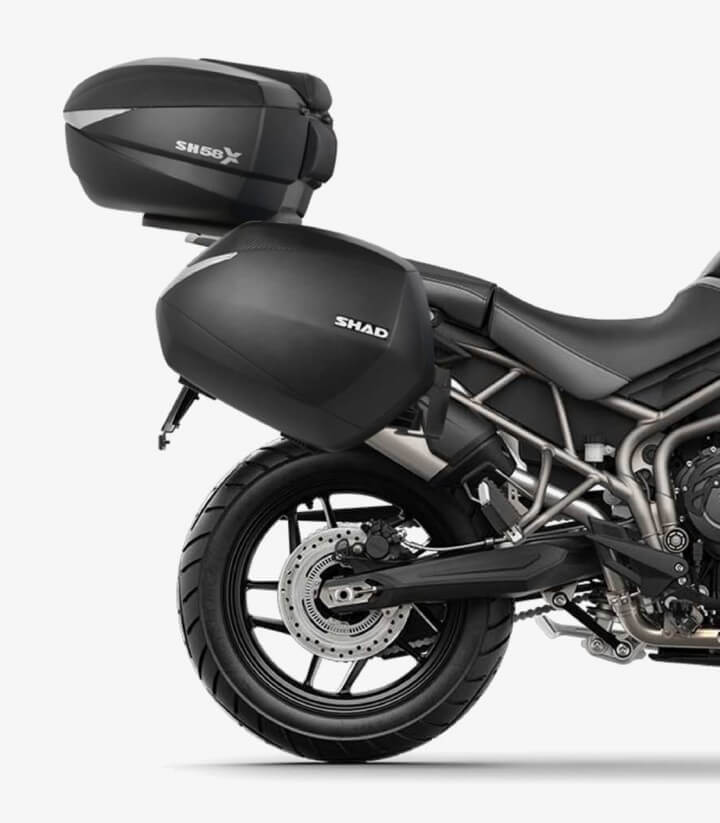 Soportes 3P maletas laterales SHAD T0TG88IF para Triumph Tiger 800 XC/XR/XRX (11-24)