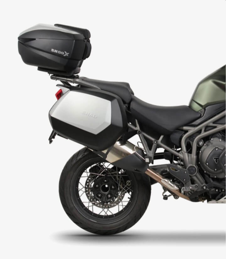 Soportes 3P maletas laterales SHAD T0XP16IF para Triumph Tiger Explorer 1200 (17-21)