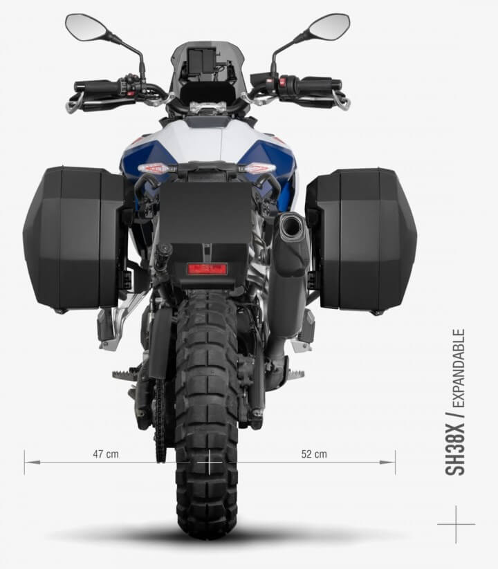 SHAD 3P Side Case Racks W0FG94IF for BMW F900GS (24-25)