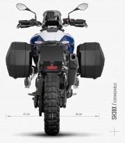 Soportes 3P maletas laterales SHAD W0FG94IF para BMW F900GS (24-25)