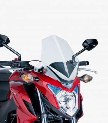 Honda CB500F Puig Naked New Generation Sport Transparent Windshield 6437W