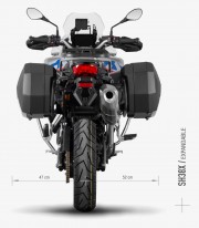 Soportes 3P maletas laterales SHAD W0FS88IF para BMW F750/800/850GS (18-24), F850/900GS Adventure (19-25)