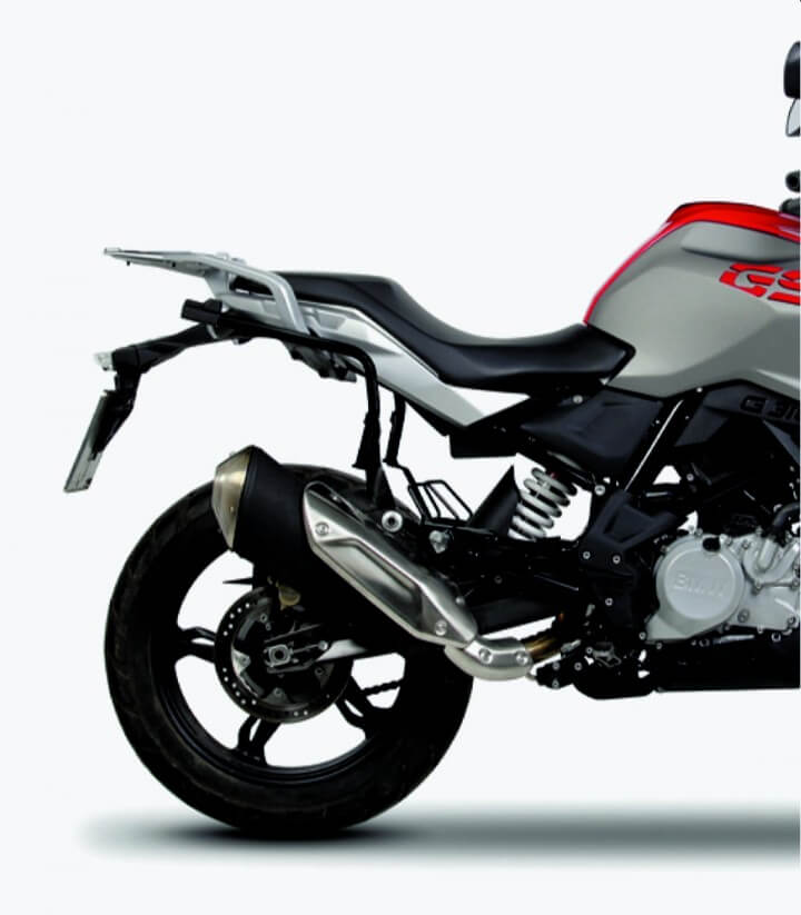 Soportes 3P maletas laterales SHAD W0G317IF para BMW G310GS (17-25), G310R (17-25)