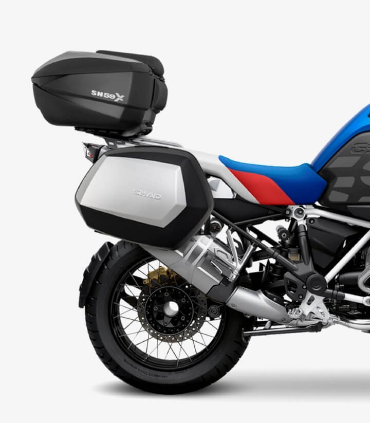 SHAD 3P Side Case Racks W0GS14IF for BMW R1200 GS (13-19), R1250GS / Adventure (19-25)