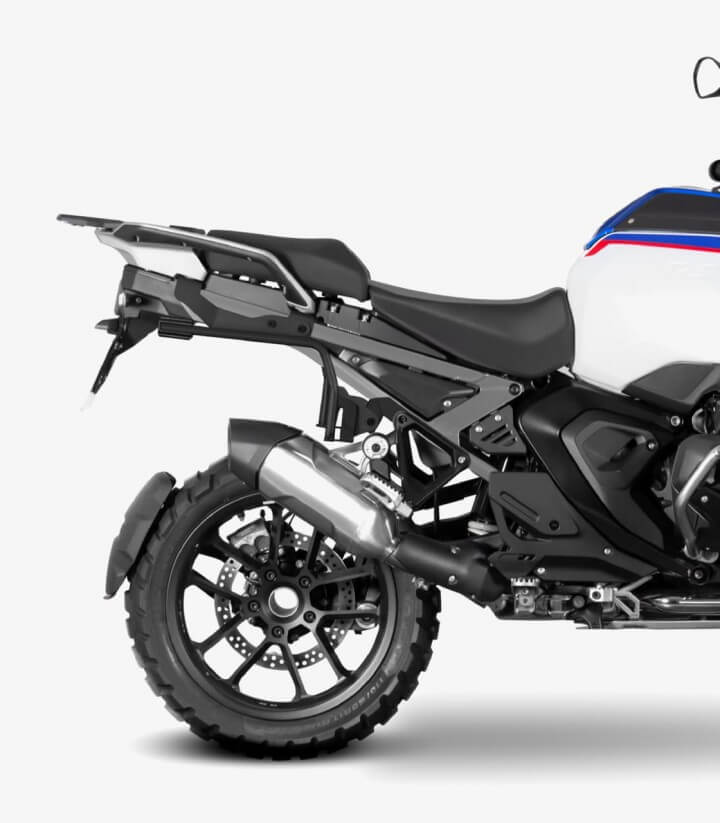 Soportes 3P maletas laterales SHAD W0RG15IF para BMW R1300GS Adventure (25)