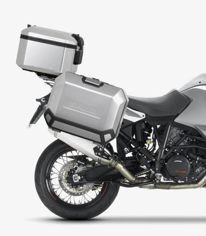 Soportes 4P maletas laterales SHAD K0SP194P para KTM 1050/1090/1190 Adventure, 1290 Super Adventure R/T/S (14-20)