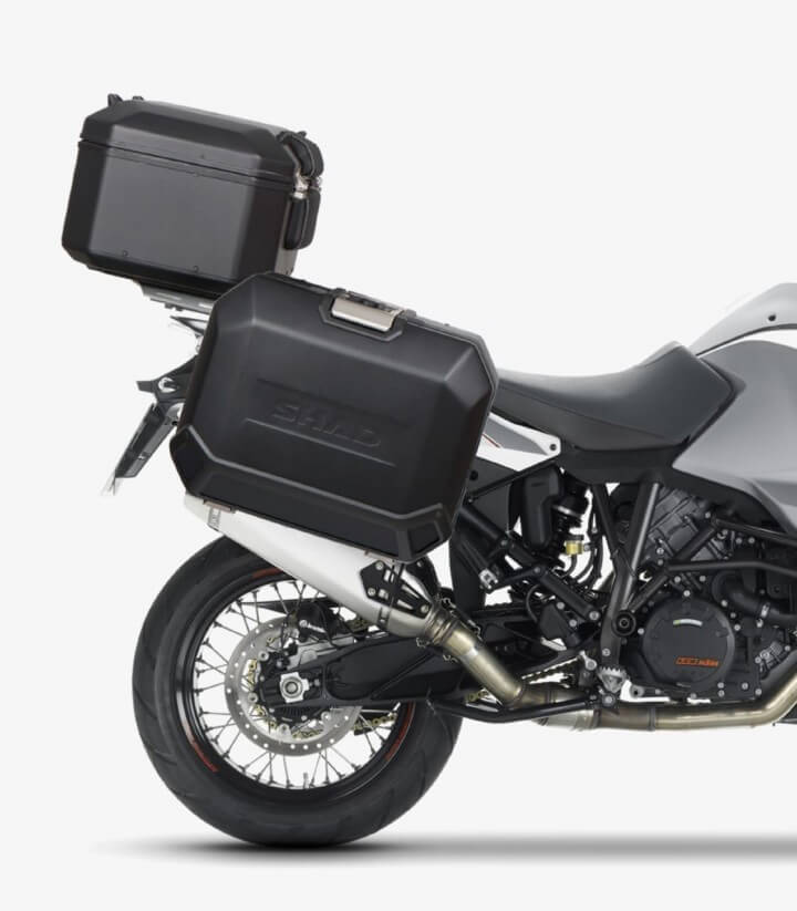 Soportes 4P maletas laterales SHAD K0SP194P para KTM 1050/1090/1190 Adventure, 1290 Super Adventure R/T/S (14-20)