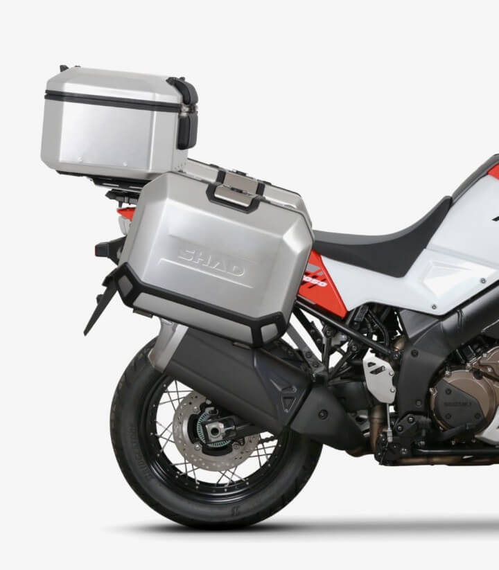 Soportes 4P maletas laterales SHAD S0VS104P para Suzuki V-Strom 1000 (14-19), V-Strom 1050 (20-25)
