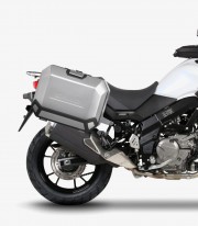 Soportes 4P maletas laterales SHAD S0VS694P para Suzuki V-Strom 650/XT (17-25)