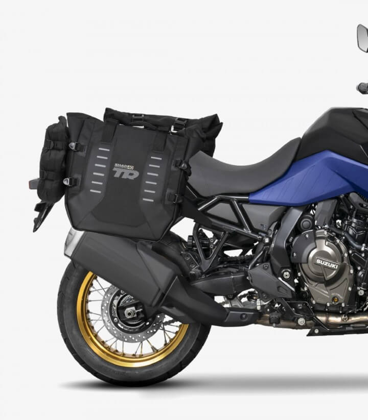 Soportes 4P maletas laterales SHAD S0VS834P para Suzuki V-Strom 800 SE/DE/Tech (23-25)
