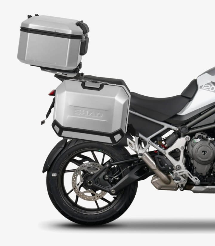 SHAD 4P Seitenkoffer-Träger T0TG124P für Triumph Tiger 1200GT/Rally/Pro/Explorer (22-25)