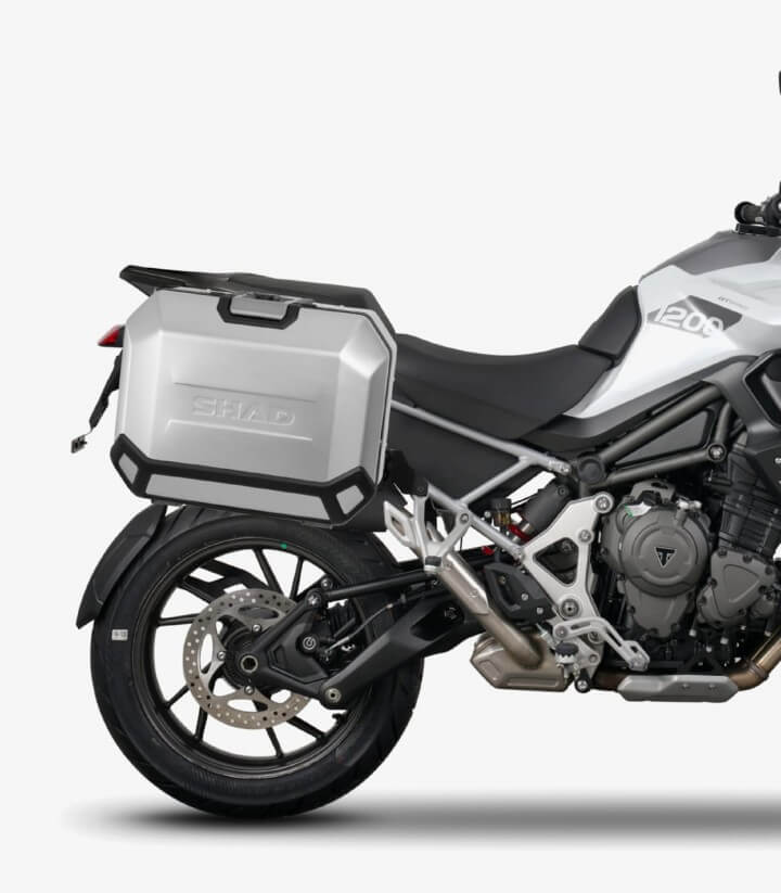 SHAD 4P Side Case Racks T0TG124P for Triumph Tiger 1200GT/Rally/Pro/Explorer (22-25)