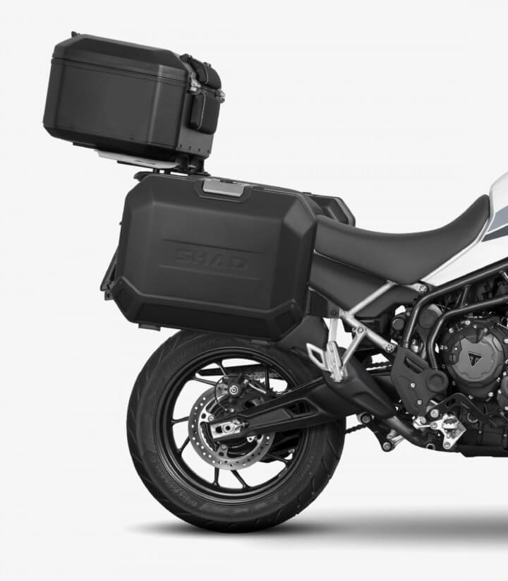 Soportes 4P maletas laterales SHAD T0TG904P para Triumph Tiger 850 Sport (21-25), Tiger 900/GT/Rally (20-25)