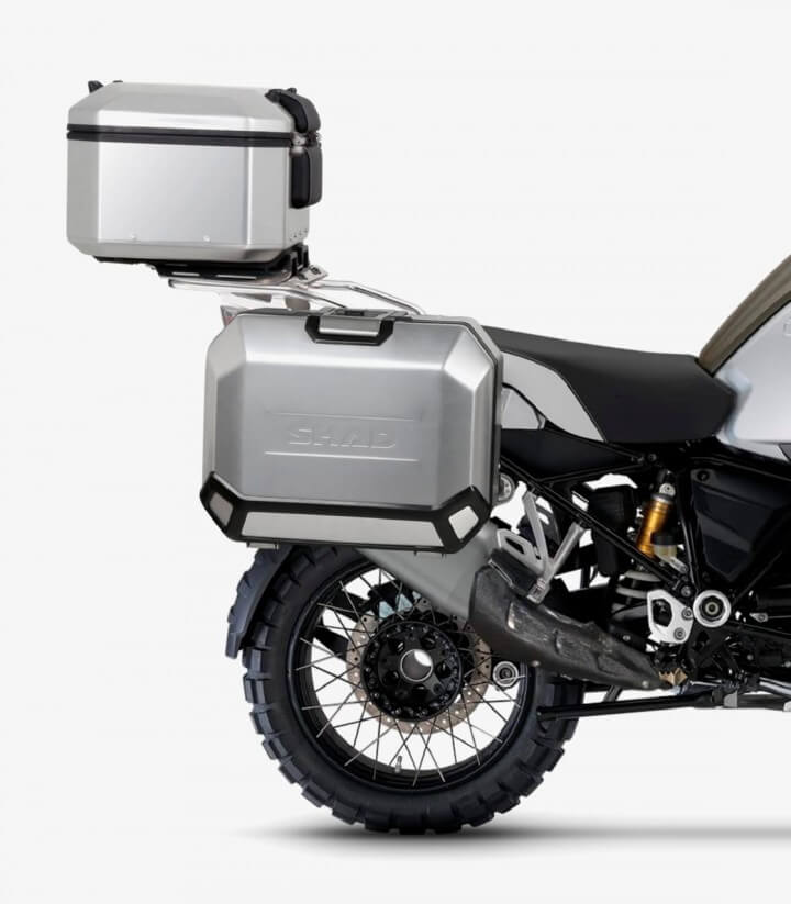 Soportes 4P maletas laterales SHAD W0GS124P para BMW R1200 GS / Adventure (13-19), R1250GS / Adventure (19-25)