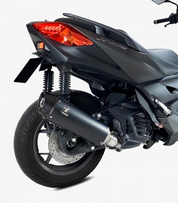 Auspuff OZS2349B IXRACE S3 Schwarz für Yamaha XMAX 125 (21-24)