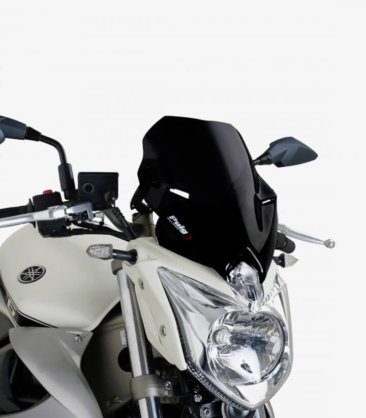 Windschild Puig New Generation Sport Yamaha XJ6 (09-16) Schwarz 5026N