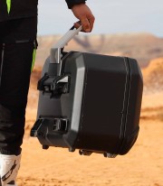 Left Side Case SHAD Terra TR36L Aluminum Black Edition 36 Liters