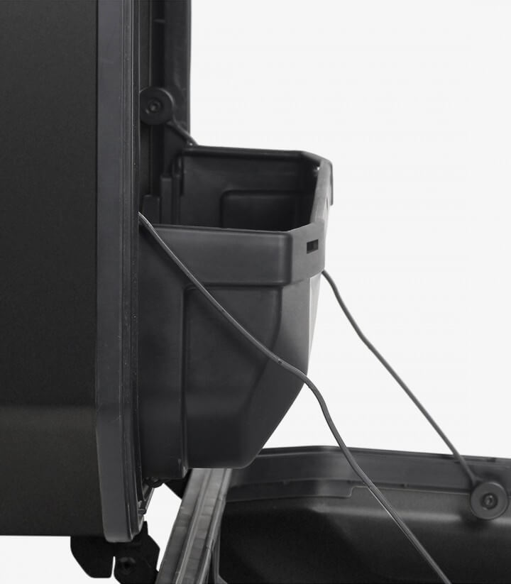 Maleta lateral Derecha SHAD TR36R Aluminio Black Edition Terra 36 Litros