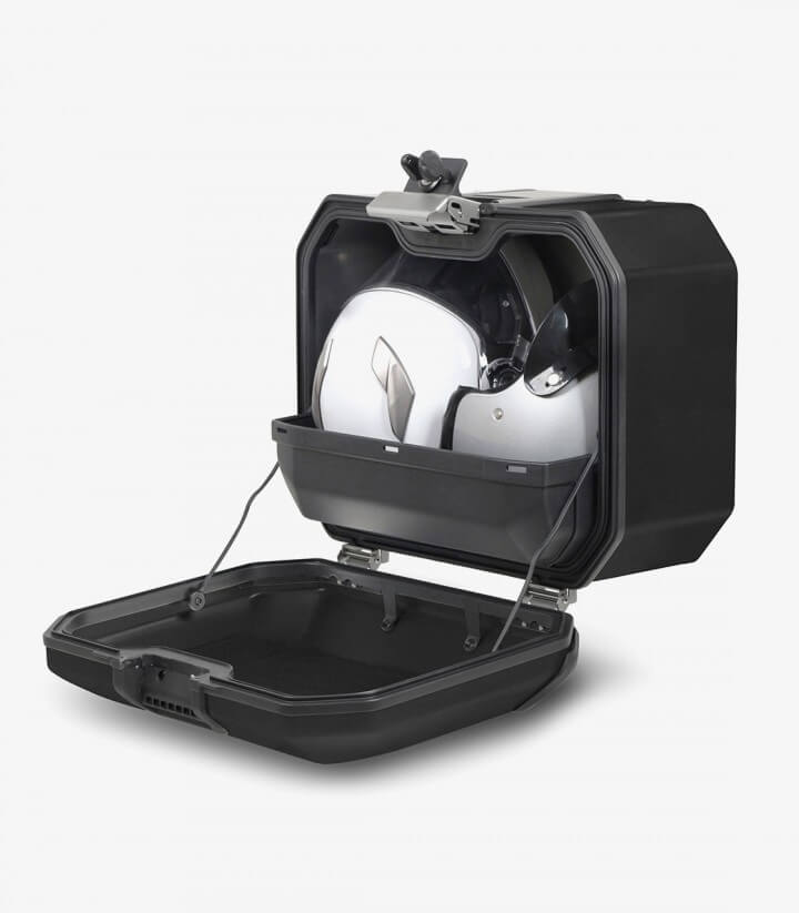 Seitenkoffer Links SHAD TR47L Aluminium Black Edition Terra 47 Liter