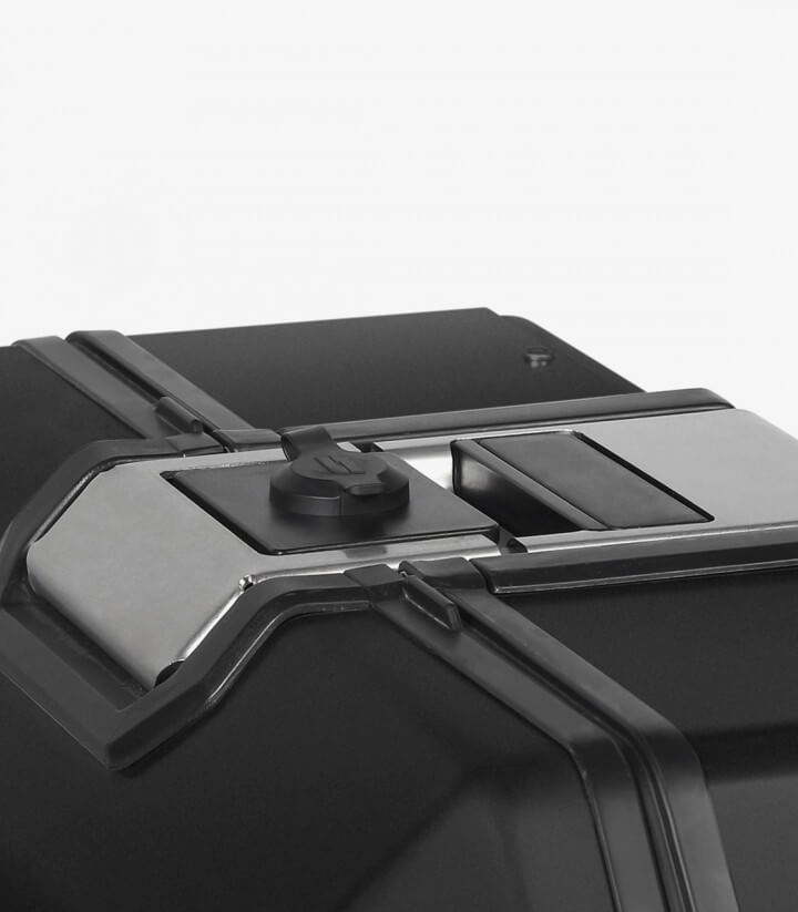 Maleta lateral Izquierda SHAD TR47L Aluminio Black Edition Terra 47 Litros