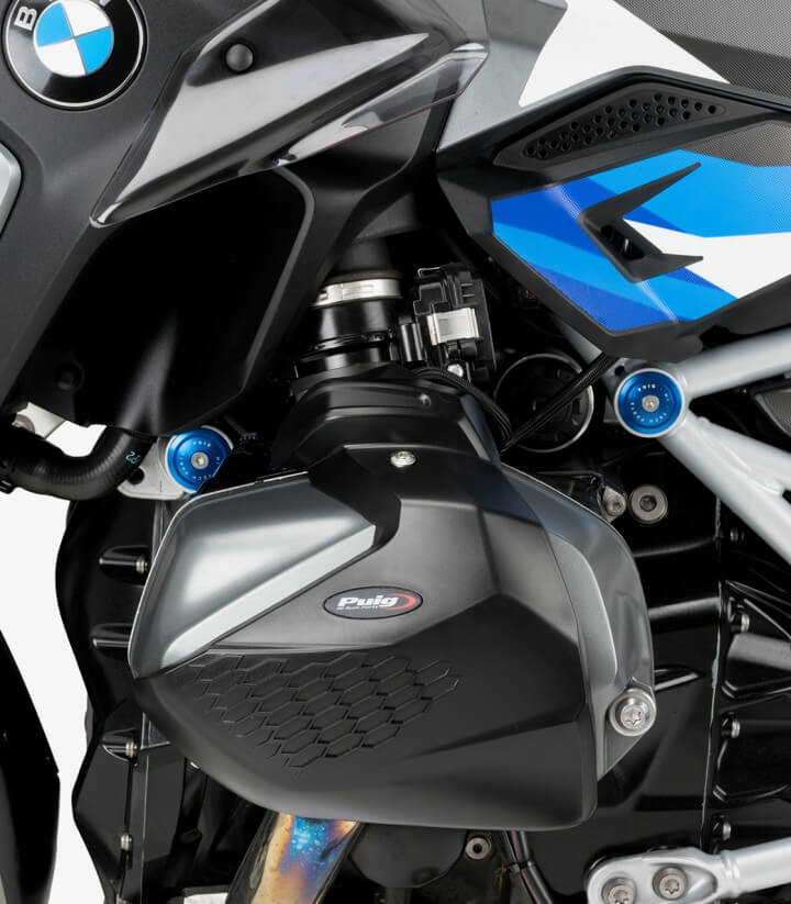 Tapas protectoras del motor 21364N de Puig para BMW R1250GS / Adventure (18-24), R1250R (21-25)