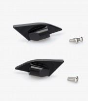 Puig mirror adapter set 3542N+3543N for Ducati Panigale V4