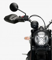 Ducati Scrambler 1100 (18-20), Scrambler Full Throttle (23-25), Scrambler Icon (20) Puig Matte black Handguards 20509J
