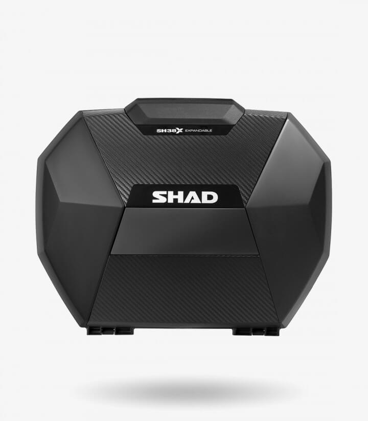 SHAD Seitenkoffer SH38X Erweiterbar Carbon-Optik 38 Liter