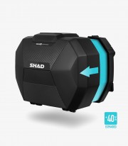 SHAD Terra SH38X Expandable Carbon Look 38 Liters Side Cases