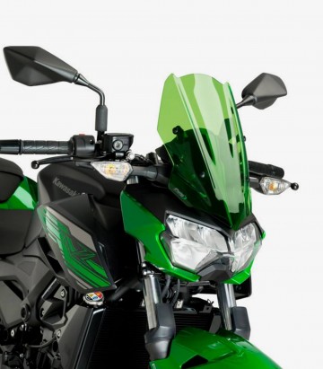 Windschild Puig New Generation Sport Kawasaki Z400 (19-20, 23-24) Grün 3548V